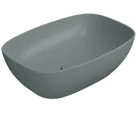 GSI NUBES keramické umyvadlo na desku 50x35cm, agave mat GSI NUBES keramické umyvadlo na desku 50x35cm, agave mat