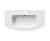 GSI PURA keramické umyvadlo Slim oblé 102x52cm, broušená spodní hrana, bílá ExtraGlaze (5)