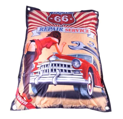 Designový sedací vak 189x140 retro