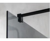 GELCO VARIO BLACK jednodílná sprchová zástěna k instalaci ke stěně, matné sklo, 900 mm (4)
