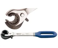 BGS Klíč očkový otevřený ráčnový 11 mm, pro převlečné matice BGS Klíč očkový otevřený ráčnový 11 mm, pro převlečné matice