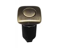 EcoMaster Samostatné pneutlačítko hranaté - matné EcoMaster Samostatné pneutlačítko hranaté - matné