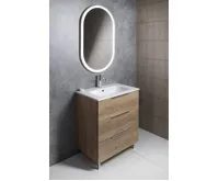 SAPHO PARGA oválné zrcadlo s LED osvětlením 60x100cm (4)