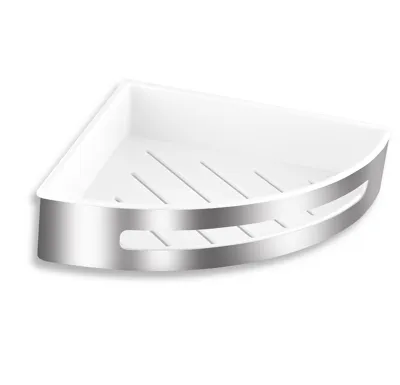 NOVASERVIS Sprchová polička rohová nerezová velká - 65579,4