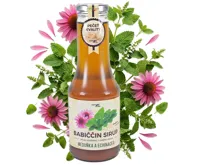 Nature NoTea s.r.o. Babiččin bylinný sirup Meduňka & Echinacea 0.5l Nature NoTea s.r.o. Babiččin bylinný sirup Meduňka & Echinacea 0.5l