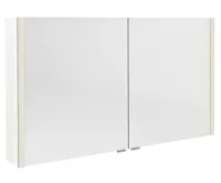 SAPHO ALIX galerka s LED osvětlením, 2x dvířka, 126x70x17,5cm, bílá