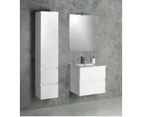 SAPHO SLIM keramické umyvadlo, nábytkové, 76x46,5cm, bílá (2)