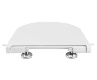 GSI WC sedátko, SLIM, Soft Close, Quick Release, bílá/chrom (7)