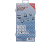 BGS Sada hadicových spon, nerezová ocel, O 16-40 mm, 26dílná (2)