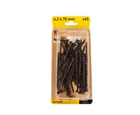 Samořezné fosfátované vruty 4,2 x 70 mm - 60 ks