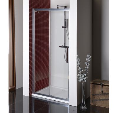 POLYSAN LUCIS LINE sprchové dveře 1400mm, čiré sklo