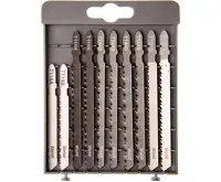 BGS Listy pilové do přímočaré pily 76 a 100 mm, sada 10 dílů