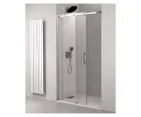 POLYSAN THRON ROUND sprchové dveře 1000 mm, kulaté pojezdy, čiré sklo (1)