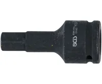BGS Hlavice zástrčná tvrzená, délka 100 mm, 20 mm (3/4"), vnitřní šestihran 19 mm - BGS 6185-H (1)