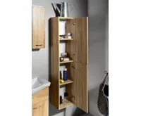 AQUALINE ZOJA/KERAMIA FRESH skříňka vysoká 30x140x20cm, dub platin (5)