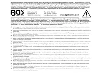 BGS Pěnová vložka (modul) souprava nářadí k nastavení motoru, pro VAG / Porsche 6 (3)