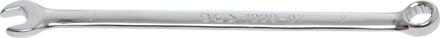 BGS Klíč očkoplochý, extra dlouhý, 7 mm