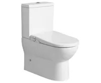 JALTA WC kombi s funkcí bidetu Clean Star,  Rimless, spodní/zadní odpad, bílá (2)