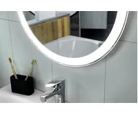 SAPHO PARGA oválné zrcadlo s LED osvětlením 60x100cm (5)