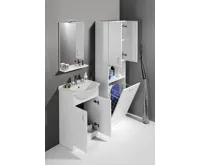 AQUALINE SIMPLEX ECO vysoká skříňka s košem 50x180x30cm (8)