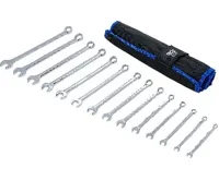 BGS Klíče očkoploché prodloužené,6-19mm,14 dílů v tašce (1)