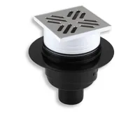 NOVASERVIS Podlahová vpust spodní 50 nerez - 451,0