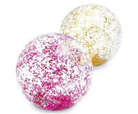 Intex 58070 Nafukovací míč Glitter zlatý