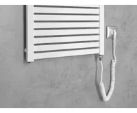 AQUALINE TONDI-E elektrické otopné těleso rovné 450x1330 mm, 500 W, bílá (4)