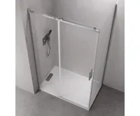 POLYSAN THRON ROUND obdélníkový sprchový kout 1300x800mm, kulaté pojezdy (8)