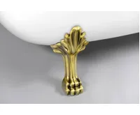 POLYSAN RETRO volně stojící vana 167,5x76x71cm, nohy bronz, bílá (5)