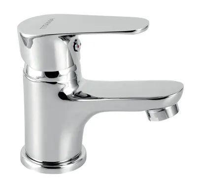 NOVASERVIS Umyvadlová baterie bez výpusti Titania Simply chrom - 90101/1,0