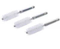 BGS Kartáče nylonové, sada 3 ks , 16 mm, 6.3 mm (1/4") Drive, 3 pcs.