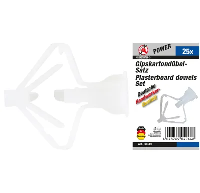 BGS Hmoždinky do sádrokartonu,  25 pcs.