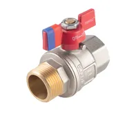 NOVASERVIS Kulový plnoprůtočný kohout, motýlek ŠM 3/4&quot; - KFPM21