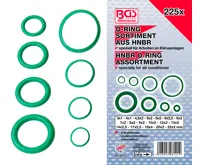 BGS O kroužkytěsnící pro klimatizace, pr. 3,0 - 22,0 mm, sada 225 dílů BGS O kroužkytěsnící pro klimatizace, pr. 3,0 - 22,0 mm, sada 225 dílů