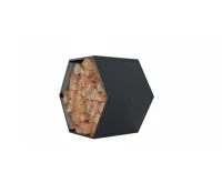 Přístřešek na dřevo plechový EOS GW-A 1ks antracit IWH-10230035 - výprodej (1)