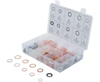 BGS Souprava těsnicích kroužků,  měď, hliník, nylon,  250dílná