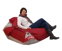 Sedací pytel 189x140 duo rubin - silver Sedací pytel 189x140 duo rubin - silver