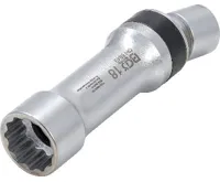 BGS Kloubová nástrčná hlavice na zapalovací svíčky, dvanáctihranná s přídržnou pružinou, vnit (3)