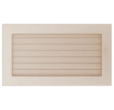 HS Flamingo Krbová mřížka 17x30 BASIC krémová s žaluzií