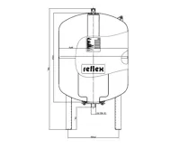 Reflex Refix Aquamat DE 100/10 - stojatý (1)