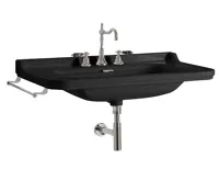 KERASAN WALDORF keramické umyvadlo 100x55cm, černá mat (3)