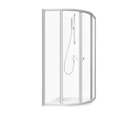 Ravak Sprchové dveře SDZ3-90 bílá+Transparent (1)