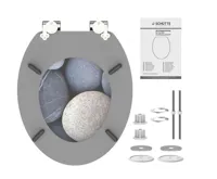 Schütte WC sedátko STONES | MDF, Soft Close (13)