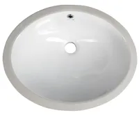 CREAVIT Keramické umyvadlo pod desku, 48,5x38cm, bílá (3)