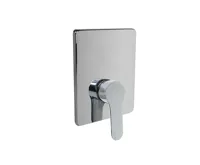 Sprchová podomítková baterie bez přepínače, Zuna, Mbox, hranatý kryt Sprchová podomítková baterie bez přepínače, Zuna, Mbox, hranatý kryt