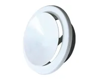 HS Flamingo Ventilační talíř výfukový 160 mm bílá