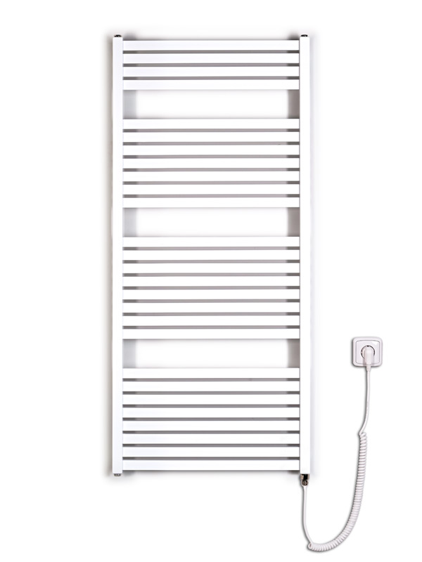 Koupelnový radiátor elektrický Thermal KH-E 600/1330 600W, bílá