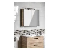 AQUALINE VEGA galerka, 80x70x18cm, dub platin (1)