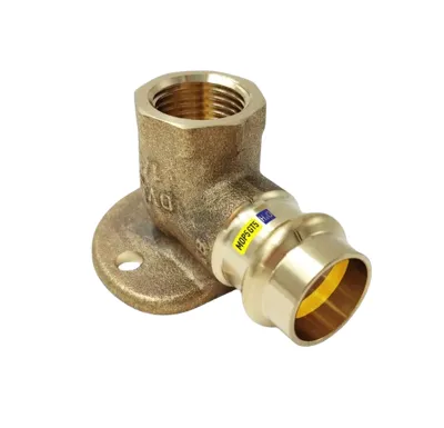 CU lisovací koleno nástěnné 8471 - 15 x 1/2"  - pro topení i rozvod plynu F/F